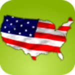 Logo of US States android Application 